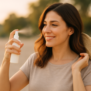 Mehr über den Artikel erfahren Sonnenschutz konsequent anwenden: Haarpflege-Tipps von Linda-Angel