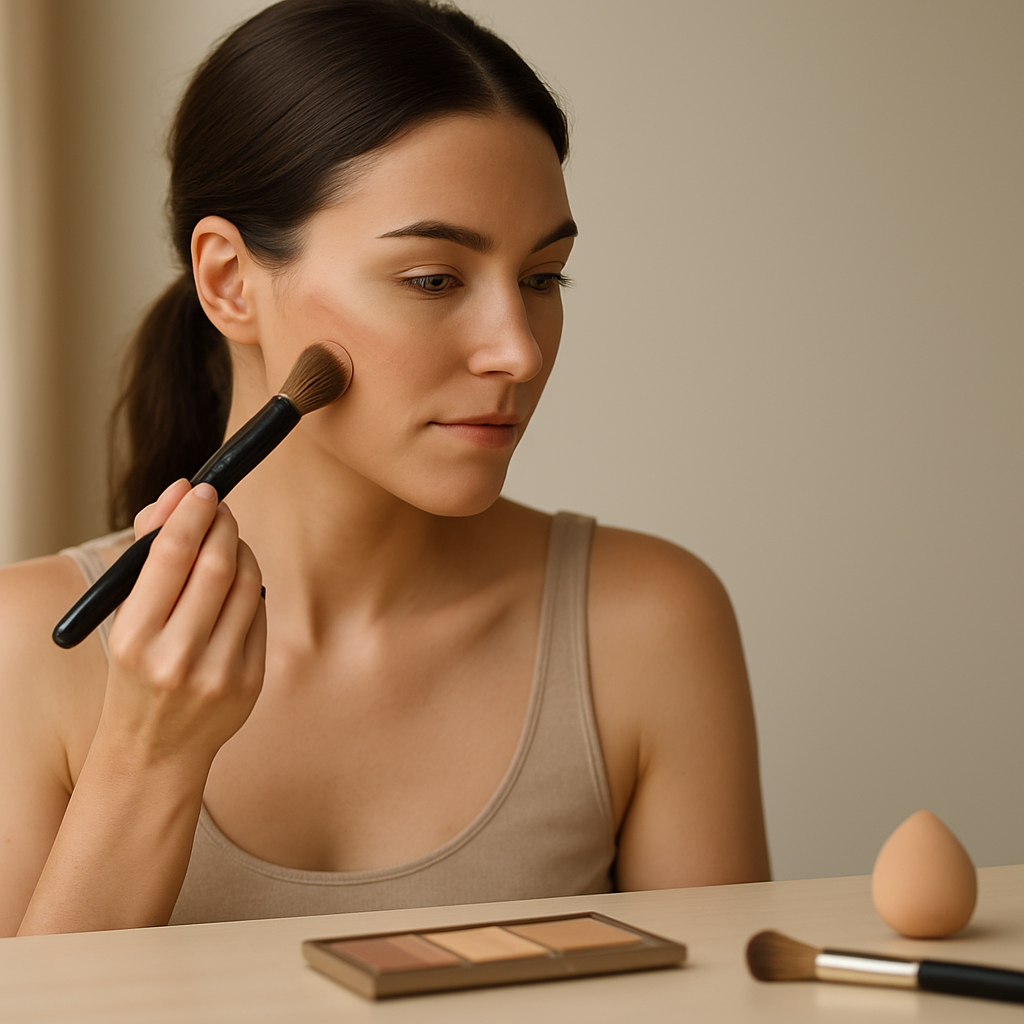 Mehr über den Artikel erfahren Konturieren für definierte Gesichtszüge mit Linda-Angel